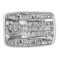1 oz Monarch Hand Poured Silver Bar (Secondary Market)