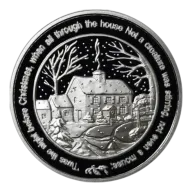 1 oz Silver Round - Twas The Night Before Christmas (.999 Fine)
