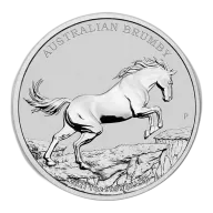 2021-P Australia 1oz Silver Australian Brumby BU