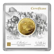 2021 Armenia 1/2oz Gold 25,000 Dram Noah's Ark BU