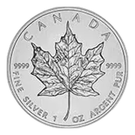 2011 1 oz Silver Maple Bullion Coin