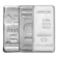 1kg Silver Bar Best Value (Pre-Owned)