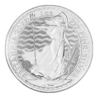 2022 Britannia 1 oz Silver Bullion Coin - Pre-Owned