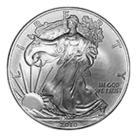 2010 1 oz Silver Eagle Bullion Coin