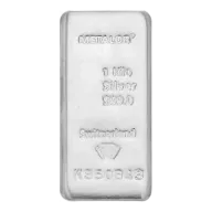 1 Kilo Silver Bar
