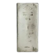 5 Kilogram Degussa Silver Bullion Bar (Pre-Owned)