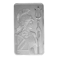 10 oz Silver Britannia Bar- Pre-Owned