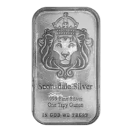 Scottsdale Mint 1 oz Silver Bar - Pre-Owned