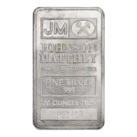 Pre-Owned 100 oz Johnson Matthey Silver Bar