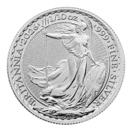 2026 Silver Britannia 1/10 oz - Uncirculated ex Royal Mint tube (#412)