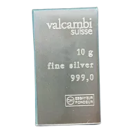 Valcambi Suisse 10g Silver bar -Tooth Fairy Gift -(#403)