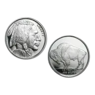 American Buffalo Half Ounce Silver Round