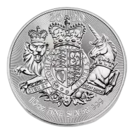 2020 10oz British Royal Arms Silver Coin