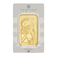 100g Royal Mint Gold Britannia Minted Bar