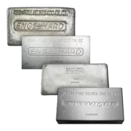 100 OZ SILVER BAR ENGELHARD