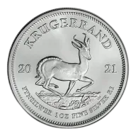 1 OZ SOUTH AFRICAN SILVER KRUGERRAND
