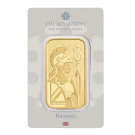 1oz Royal Mint Gold Britannia Minted Bar