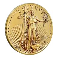 2021 1 oz American Gold Eagle Coin (Type 2)