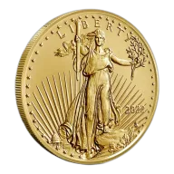 2022 1/4 oz American Gold Eagle Coin (BU)