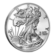 1 oz Sunshine Walking Liberty Silver Round (New, MintMark SI)