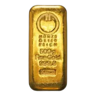 Austrian Mint Gold 500g Cast Bullion Bar - Pre-Owned