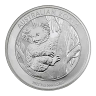 2013 Australian Koala Bear One Ounce Silver Perth Mint Bullion Coin
