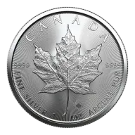 2026 1 Oz Silver Maple Leaf Coin - Royal Canadian Mint