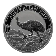 2026 Australian Emu 1 oz 999 Silver Bullion Coin