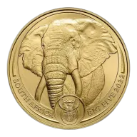 ANY YEAR South Africa 1 oz Gold Big Five Elephant