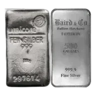 500g Silver Bar Our Choice - New