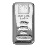 Baird 500g Cast Silver Bullion Bar - Pre-Owned