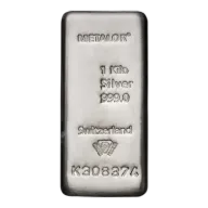 1 Kg Silver Bar Our Choice - New