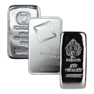 100 Gram Silver Bar - Design Our Choice