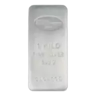 1kg Generic Silver Bar - No Packaging