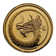 1/4 oz 99.99% Gold Lunar Year of the Dragon 2024