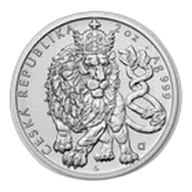 2026 Niue 2 oz Silver Czech Lion BU