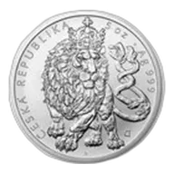 2026 Niue 10 oz Silver Czech Lion BU