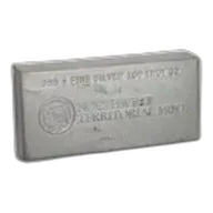 100 oz Silver Bar - Northwest Territorial Mint