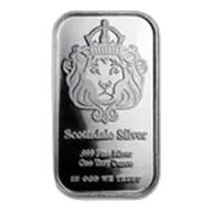 1 oz Silver Bar - Scottsdale