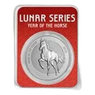 1 oz Silver Round - 2026 APMEX Year of the Horse (TEP, Series 2)