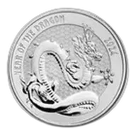 1 oz Silver Round - 2024 APMEX Year of the Dragon (Series 2)