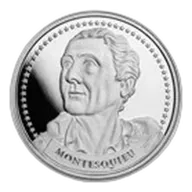 1 oz Silver Round - Founders: Montesquieu | Separation of Powers