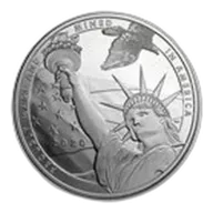 1 oz Silver Round - True Patriot (Random Year)