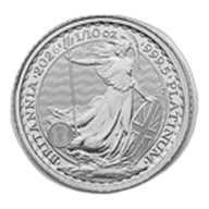 2026 Great Britain 1/10 oz Platinum Britannia BU