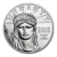 2018 1 oz American Platinum Eagle BU
