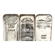 Pre-Owned 1 Kilo Silver Bar