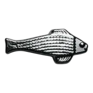 1 oz Hand Poured Silver Fish