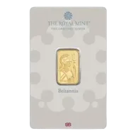 5 gram British Gold Britannia Bar - In Assay