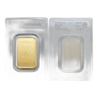 Heraeus 20 Gram Gold Bar