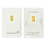 Credit Suisse 1 Gram Gold Bar